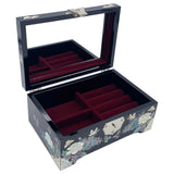 Jewelry Box Butterflies & Florals