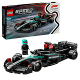 LEGO Speed Champions Formula 1 car set with packaging on a white background