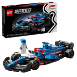 LEGO Speed Champions Formula 1 toy set with packaging on a white background
