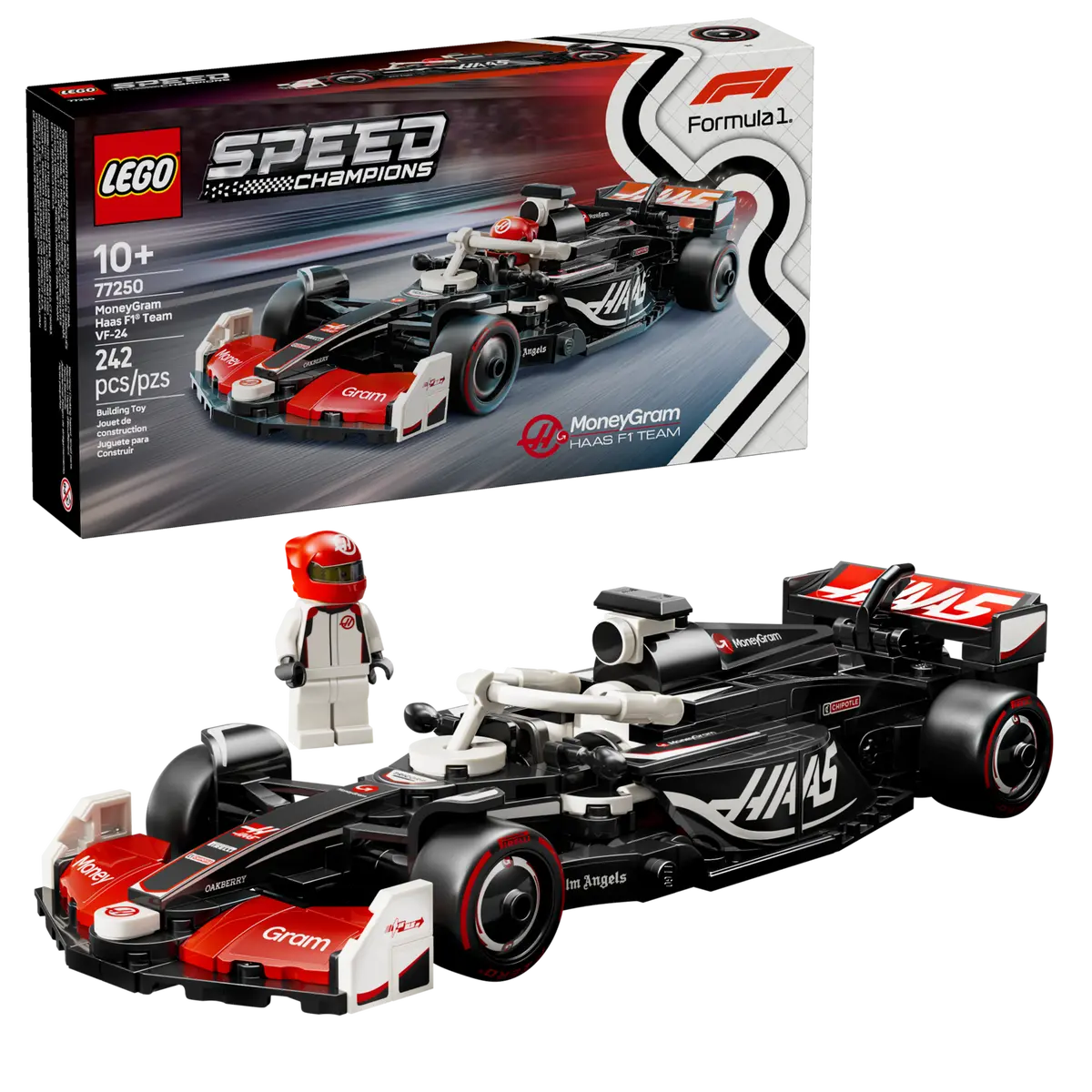 LEGO® MoneyGram Haas F1 Race Car – PEM Shop