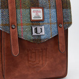 Backpack Mini Carloway Chestnut-Blue Tartan