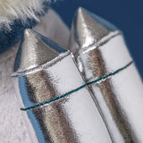 Close-up of metallic jet-pack with a blurred background