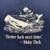 T-Shirt  - L Moby Dick Navy