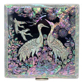Jewelry Box Crane Mother of Pearl Box Mini