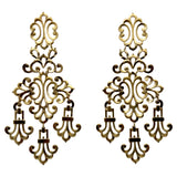 Earrings Filigree Chandelier AG