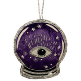 Ornament - Crystal Ball Purple