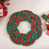 Sailors Wreath - Christmas Swirl 16"
