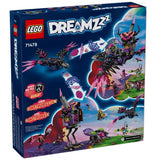 LEGO Dreamzzz set packaging with colorful birds and characters on a blue background