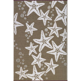 Rug Starfish Modern Taupe