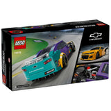 LEGO Chevrolet Camaro race car set packaging on a white background