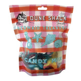 Dune Shack Snacks Mermaid Treasure Candy Mix packaging with checkered pattern