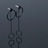 Earrings Oopsy Ear Jackets Matte Black