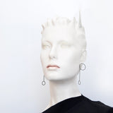 Earrings Oopsy Ear Jackets Matte Black