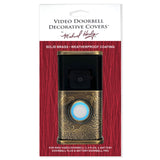 Coastal Video Doorbell Cover Brass