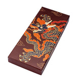 Box for chopstick set with a Chinese dragon on top.