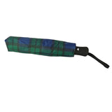 Black Watch tartan collapsed umbrella