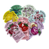 Various facial sheet masks with colorful designs and text on a white background