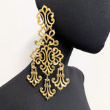 Earrings Filigree Chandelier AG