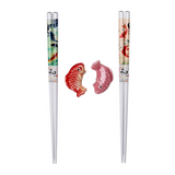 Chopsticks & Rests Gift Set Koi Fish