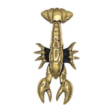 Lobster Door Knocker Brass