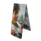 A magnetic bookmark featuring a painting by Frans Hals the Elder.