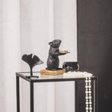 Candleholder Mouse Black