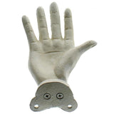 Cast Iron Open Right Hand White Wall Mount