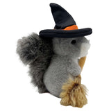Squirrel with Witch Hat
