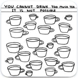 Coaster - David Shrigley - Assorted