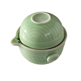 Tea Pot With Cup - Koi Fish