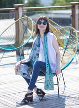 Olivia Parker Exclusive Two-Sided Scarf