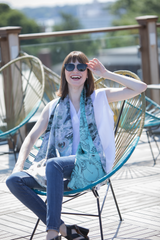 Olivia Parker Exclusive Two-Sided Scarf