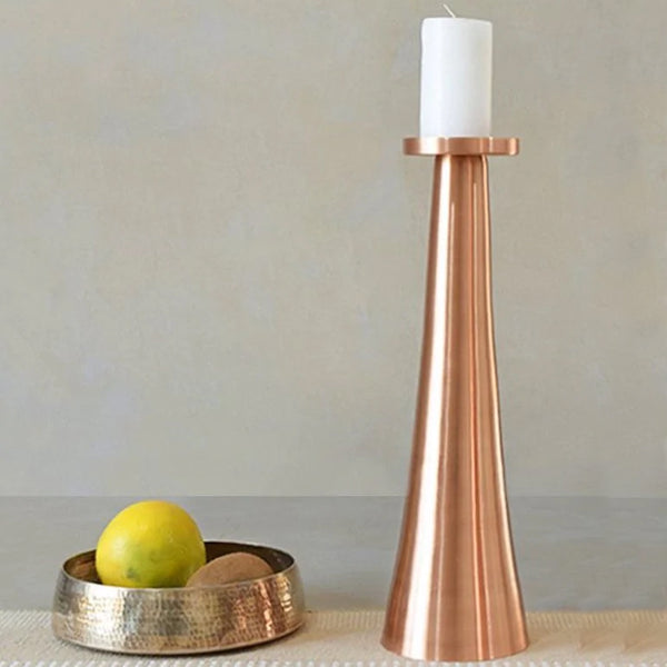 Monolith Candle Stand Copper - Single Stand