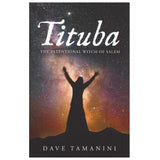 Cover of the book 'Tituba The Intentional Witch of Salem' featuring a stylized image of a woman with a celestial background.