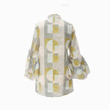 Blouse Linen Bell Sleeve