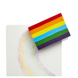Rainbow Crayon Block