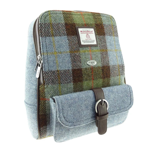 Backpack Naver Tartan Harris Tweed