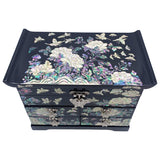 Jewelry Box Peony Flowers & Butterflies with 4 Drawers, South Korea