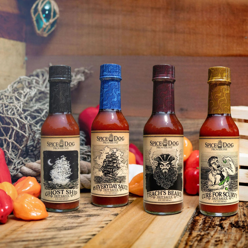 Captain's Chest Hot Sauce Gift Set 4 - Coming Soon!