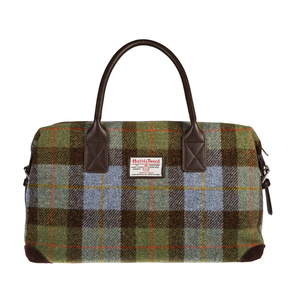 Overnight Bag MacLeod Tartan Harris Tweed
