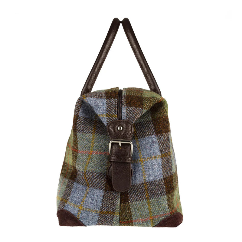 Overnight Bag MacLeod Tartan Harris Tweed