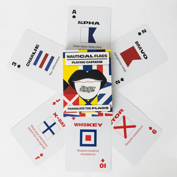 Nautical Lingo Playing Cards