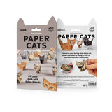 Two packages of pikkii Paper Cats on a white background