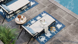 Rug Crab Blue & Teal