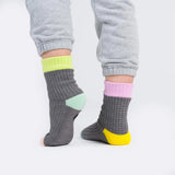 Socks Spot Knit Grey - Coming Soon!
