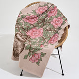 Peonies In Vase Blanket