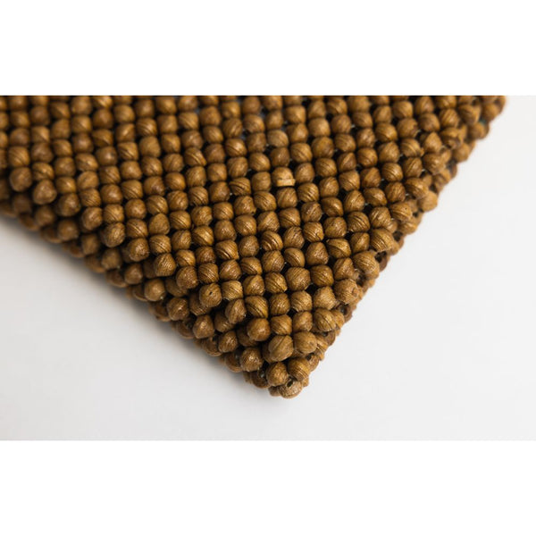 Paperbead Clutch - Brown