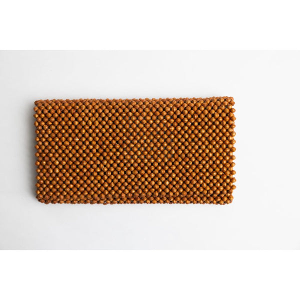 Paperbead Clutch - Terracotta