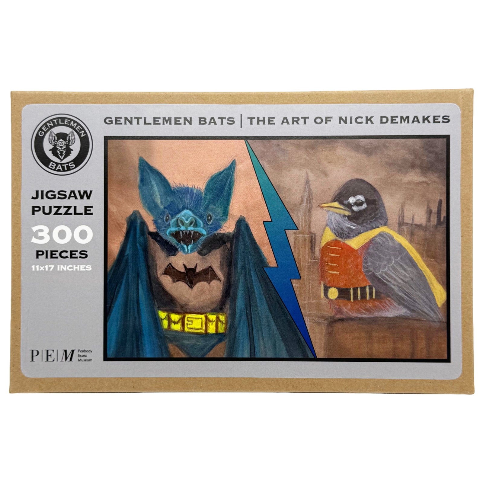 Puzzles - Gentlemen Bats - The Art of Nick Demakes – PEM Shop