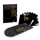 Black and gold card set with 'Origami' branding on a white background